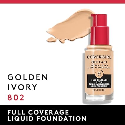 Covergirl Outlast Extreme Wear 3-in-1 Full Coverage Liquid... 2