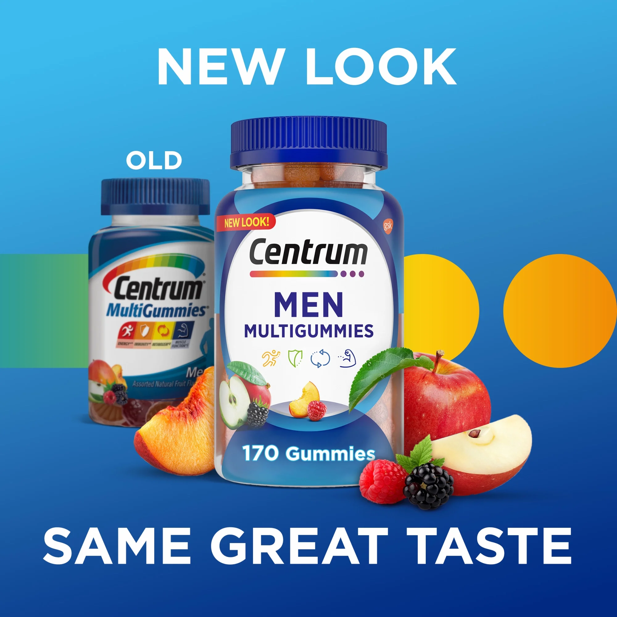 Centrum Multigummies Men's Gummy Vitamins, Multivitamin With Vitamin... 2