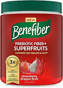 Benefiber Prebiotic GLP-1 Friendly Fiber + Superfruits Dietary...