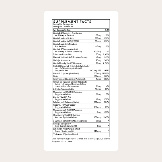 THORNE - Basic Nutrients 2/Day - Comprehensive Daily... 2