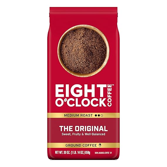 Eight O'Clock Coffee The Original, Medium Roast Ground...