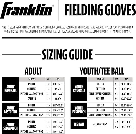 Franklin Sports Kids Baseball Glove - NeoGrip Boys... 2