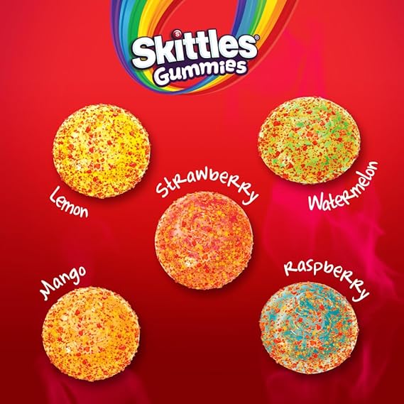 SKITTLES GUMMIES Fuego Sweet and Spicy Gummy Candy,... 3