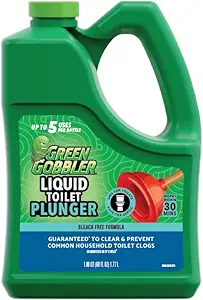 Green Gobbler Liquid Toilet Plunger | Clog Remover...