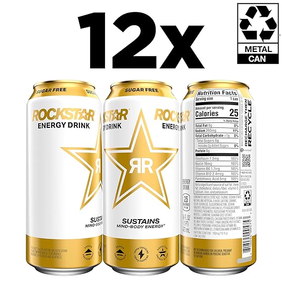Rockstar Sugar Free Energy Drink, 16 Fl Oz... 2