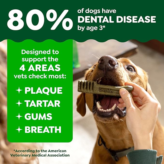 Greenies Veterinarian-Recommended Adult Natural Dental Dog Treats Petite... 2
